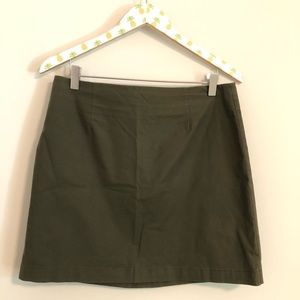 GAP Army Green Skirt